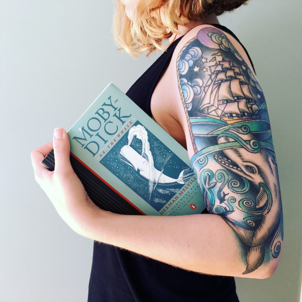 I may or may not have a giant Moby-Dick tattoo.