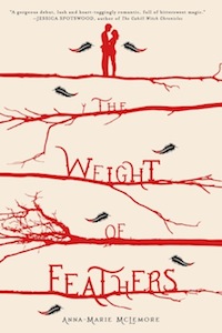 cover image of Anna-Marie McLemore's The Weight of Feathers