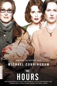 movie tie-in cover of The Hours by Michael Cunningham
