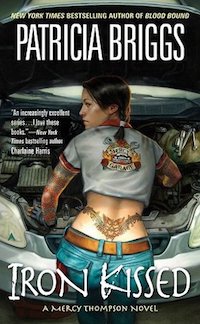 cover of iron kissed by patricia briggs