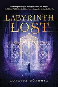 paperback edition of Labyrinth Lost by Zoraida Cordova