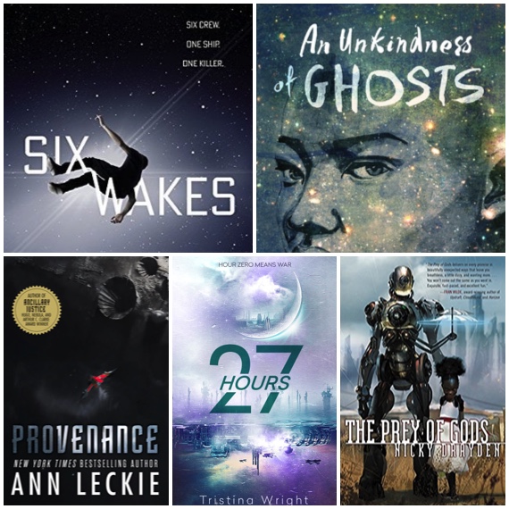 5 Sci Fi Books To Give Cover Collage