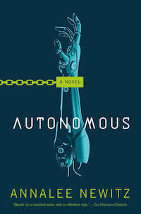 cover of autonomous by annalee newitz