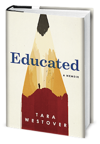 cover image: a book at an angle with a white cover and the tip of a sharpened red pencil