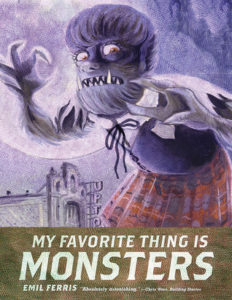 cover image: a wolf like monster in a skirt and blouse