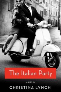 cover image: a black and white image of a man and woman in suit and dress on a vespa