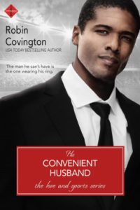 cover of his convenient husband by robin covington
