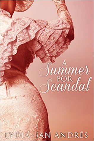 cover of a summer for scandal by lydia san andres