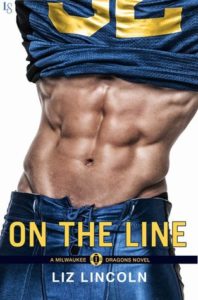 cover of on the line by liz lincoln
