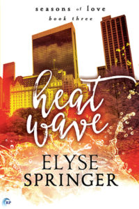 cover of heat wave by elyse springer