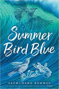 summer bird blue