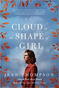 a cloud in the shape of a girl