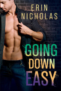 cover of going down easy by Erin Nicholas