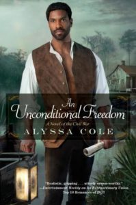 cover of unconditional freedom by alyssa cole
