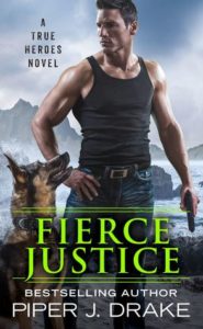 cover of fierce justice by piper j drake