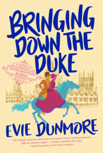 cover of Bringing Down the Duke by Evie Dunmore