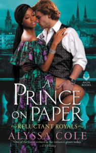 cover of a prince on paper by alyssa cole
