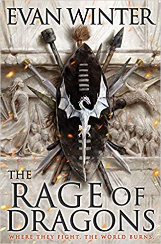 cover of the rage of dragons by evan winter