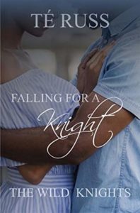 cover of falling for a knight by te russ
