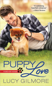 cover of puppy love by lucy gilmore