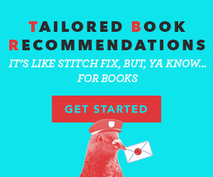 Tailored Book Recommendations Ad