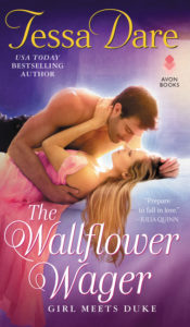 cover of The Wallflower Wager by Tessa Dare