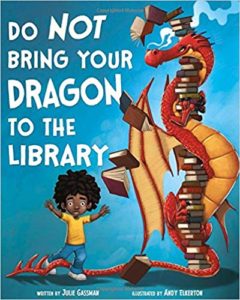 do not bring your dragon to the library