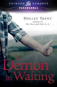 cover of A Demon in Waiting by Holley Trent