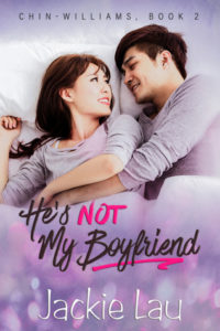 cover of He's Not My Boyfriend by Jackie Lau