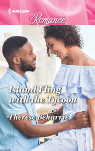 Cover of Island Fling with the Tycoon by Therese Beharrie