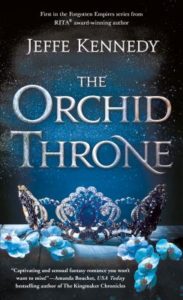 cover of The Orchid Throne by Jeffe Kennedy