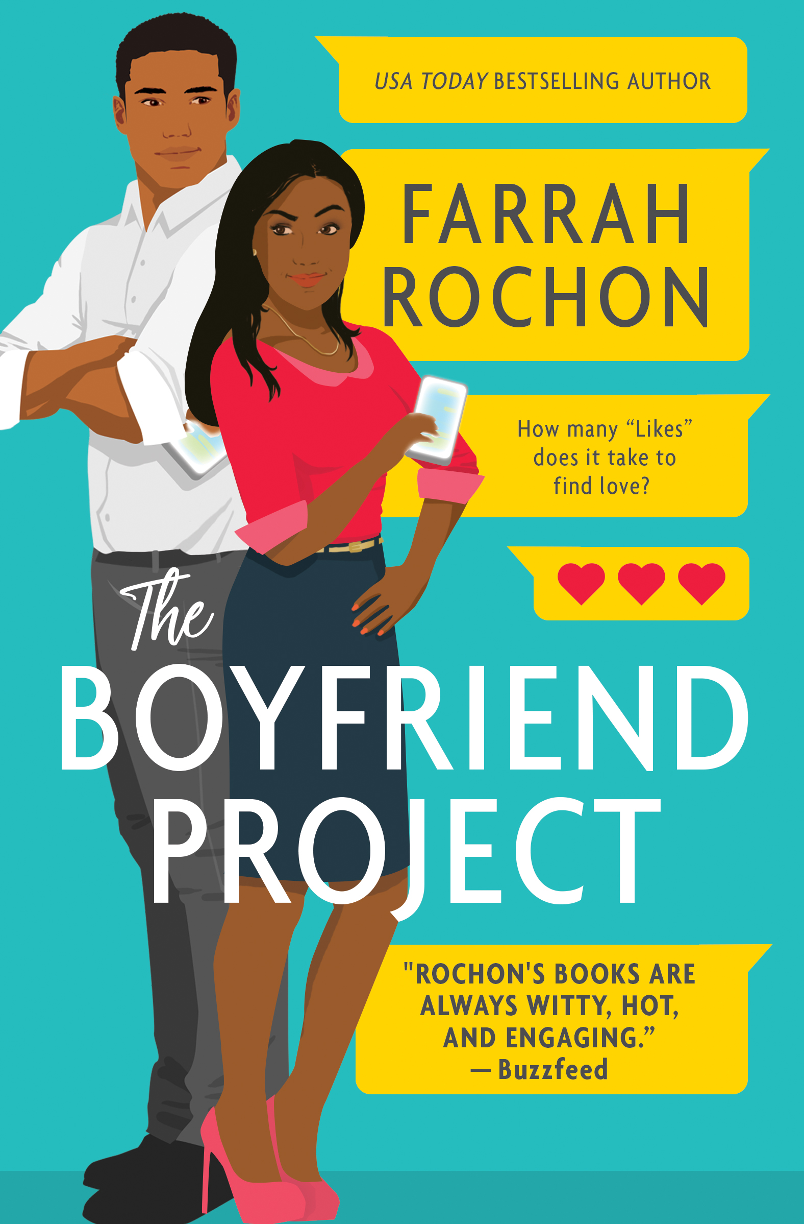 Cover of The Boyfriend Project by Farrah Rochon