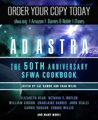 cover for ad astra: the 50th anniversary swfa cookbook