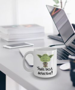 Yoda mug best detective