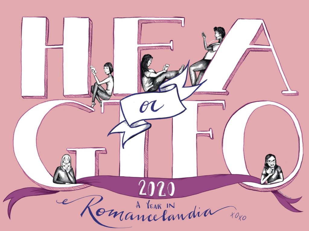 illustrated cover of HEA or GTFO calendar