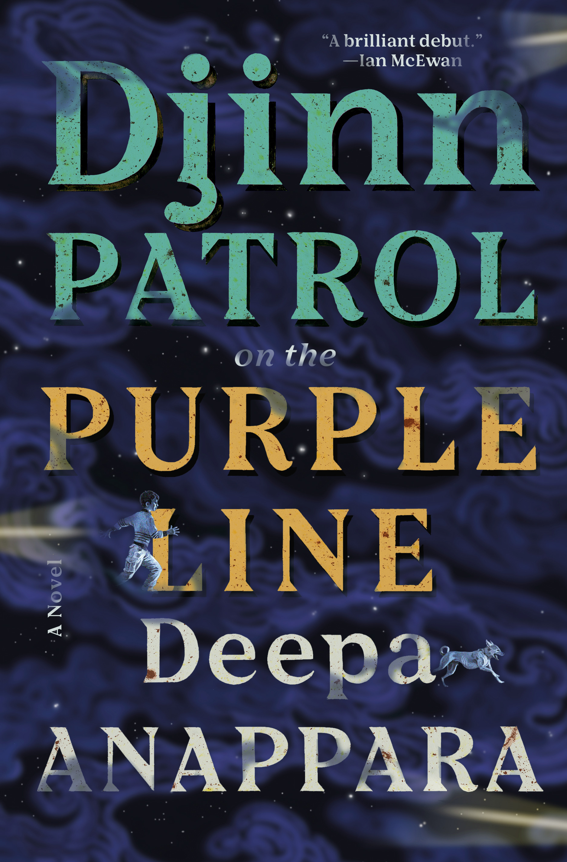 book cover for Djinn Patrol on the Purple Line