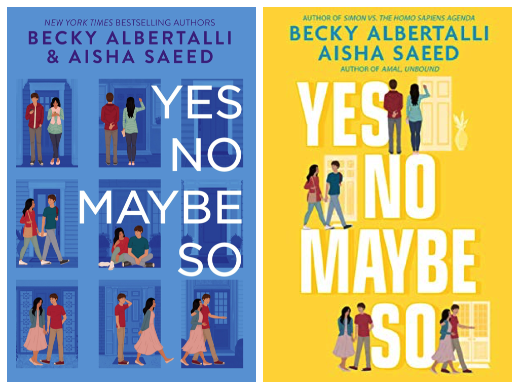 two different covers of Yes, No, Maybe So