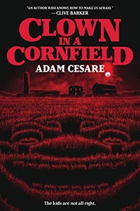 clown in a cornfield adam cesare cover