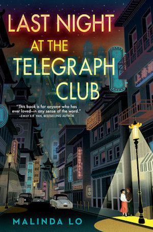 cover of Last night at the Telegraph Club