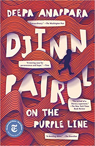Cover of Djinn Patrol on the Purple Line by Deepa Anappara
