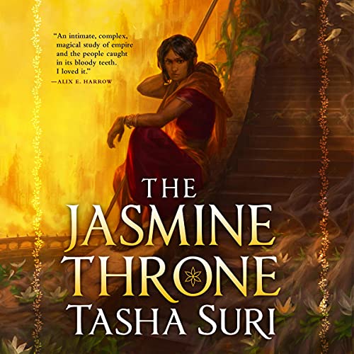 cover image of The Jasmine Throne by Tasha Suri