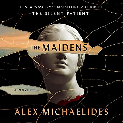 audiobook cover image of The Maidens by Alex Michaelides