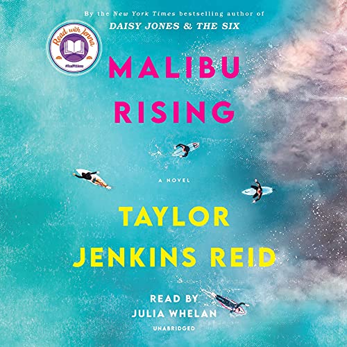 audiobook cover image of Malibu Rising by Taylor Jenkins Reid