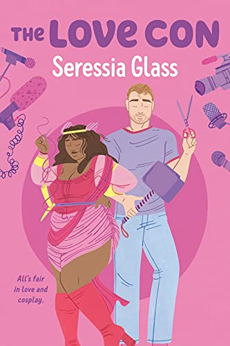cover of the love con by seressia glass
