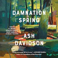 A graphic of the cover of Damnation Spring
