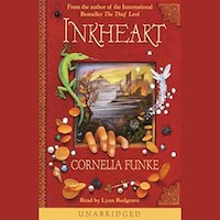 A graphic of the cover of Inkheart