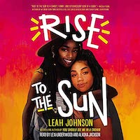 A graphic of the cover Rise to the Sun