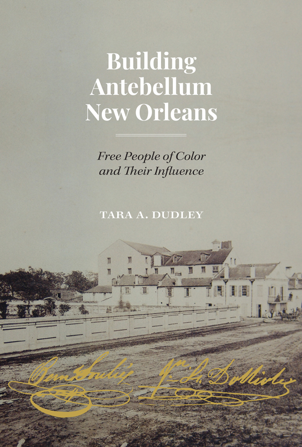 Building Antebellum New Orleans