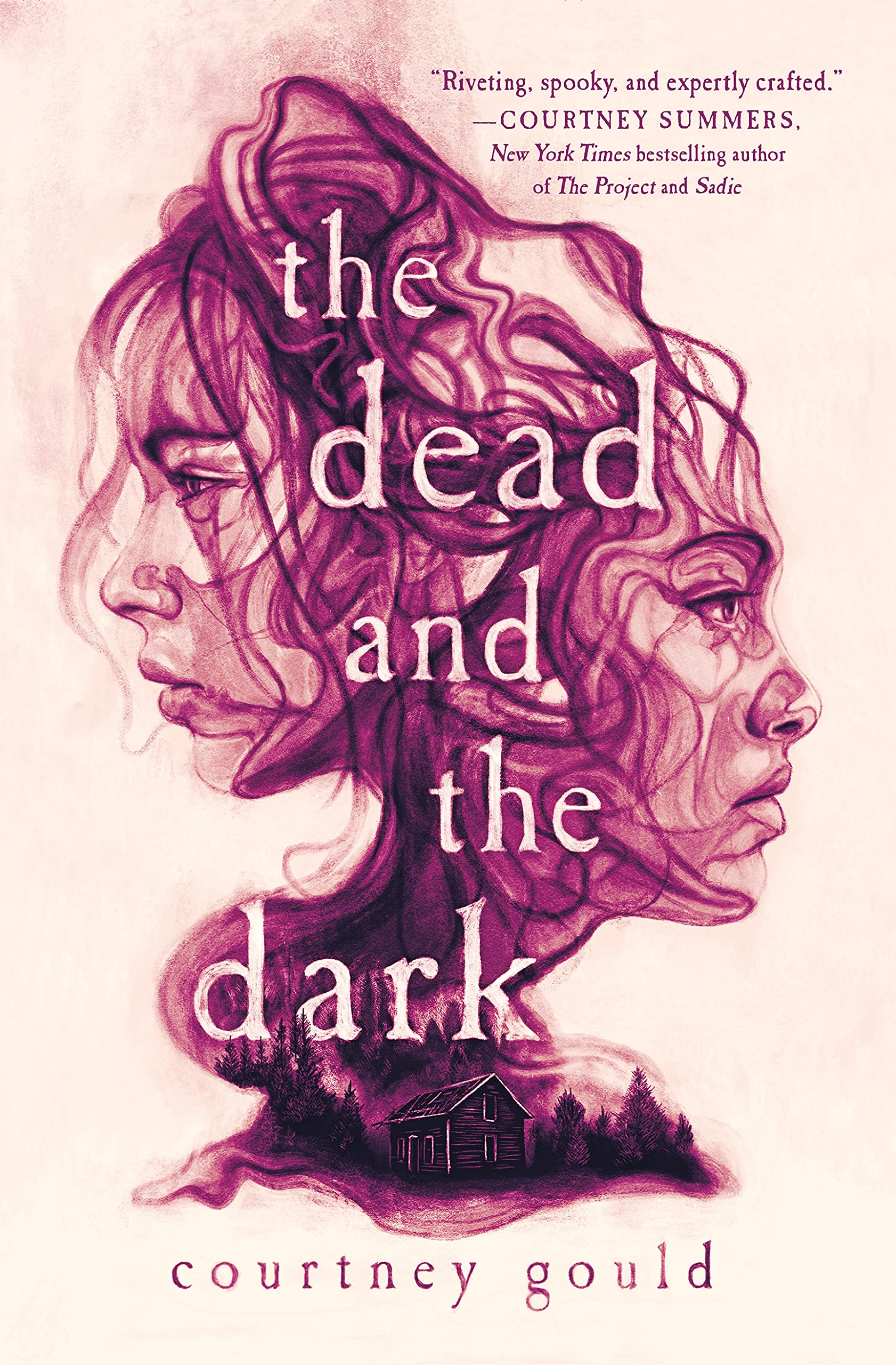 the cover of the dead and the dark by courtney gould