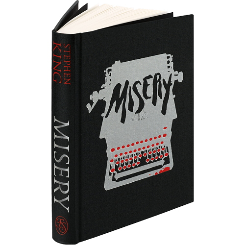 A Folio Society hardcover edition of Misery by Stephen King